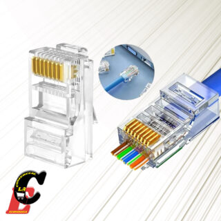 Conetores rj45 categoria 5, 6 y 7